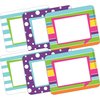 Barker Creek Happy Name Tags/Self-Adhesive Labels, Multi-Design Set, 90/Set 3766